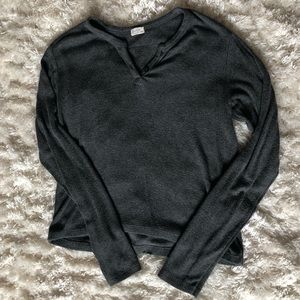 Gray Brandy Melville long sleeve